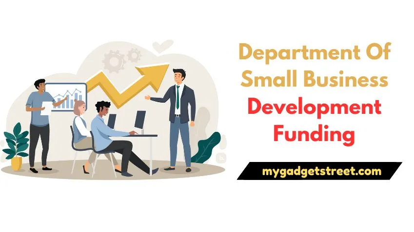 Department Of Small Business Development Funding
